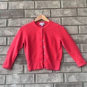 Cashmere cropped cardigan- Pure Collection